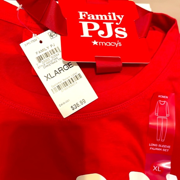 Family Pajamas
Matching Women's Merry Family Pajama Set, Created for Macy's - Picture 2 of 3